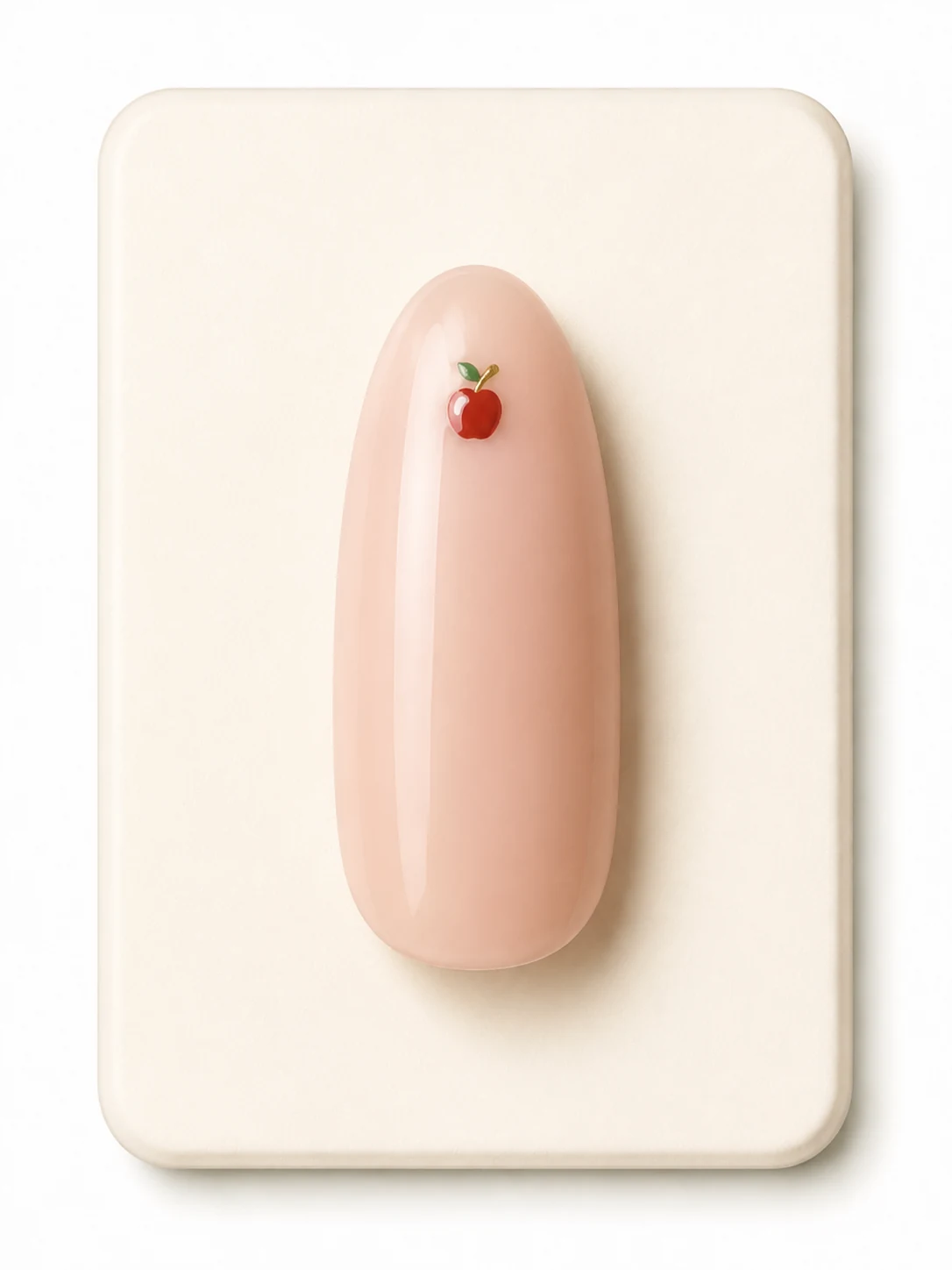 Apple Micro Accent accent nail design