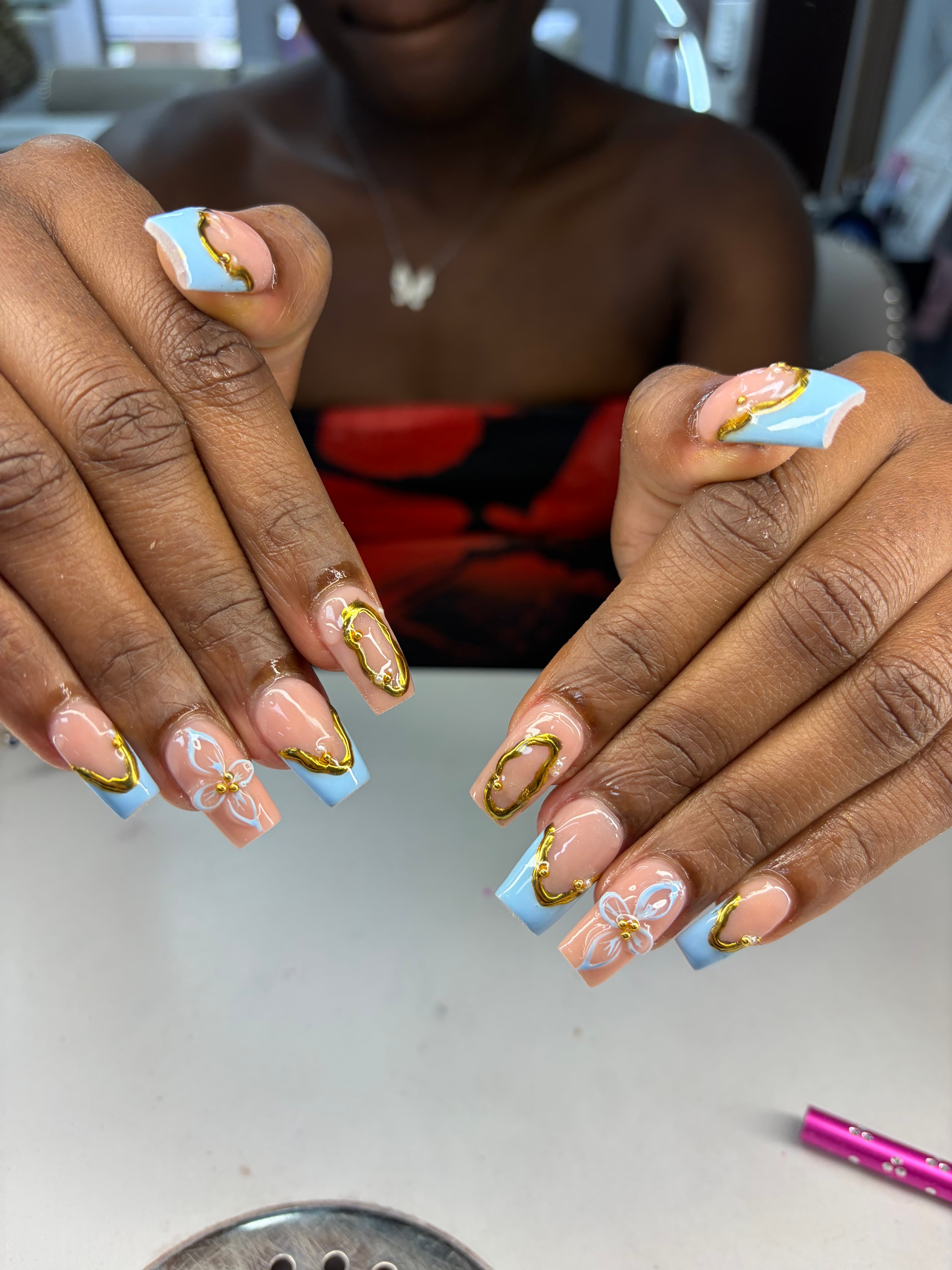 Blue & Gold French