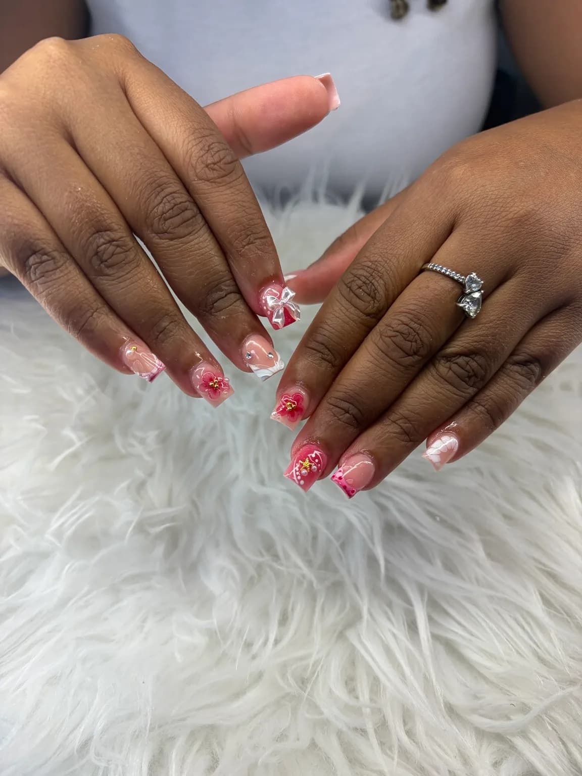 Fall nail art by G Salon & Spa in Port St. Lucie, FL