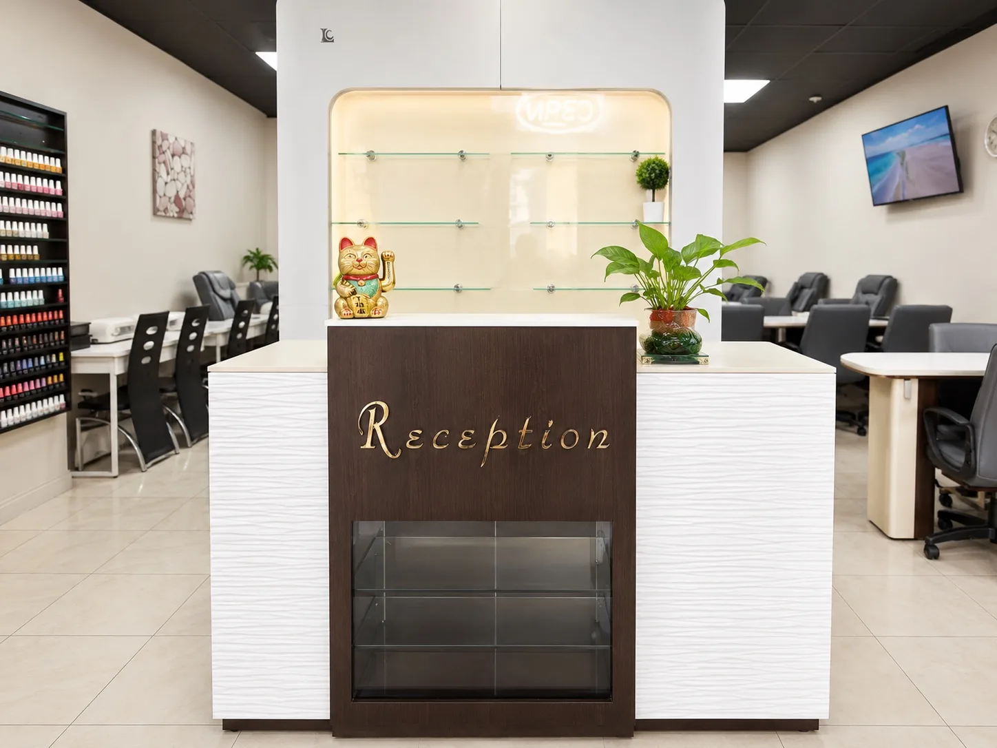 Builder gel nails by G Salon & Spa in Port St. Lucie, FL